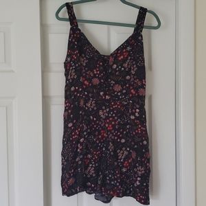 Dark Navy Blue Romper